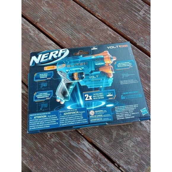 Nerf Red Light Lazer Elite 2.0 Volt SD-1 + 6 Darts Blue & Orange - Picture 2 of 3